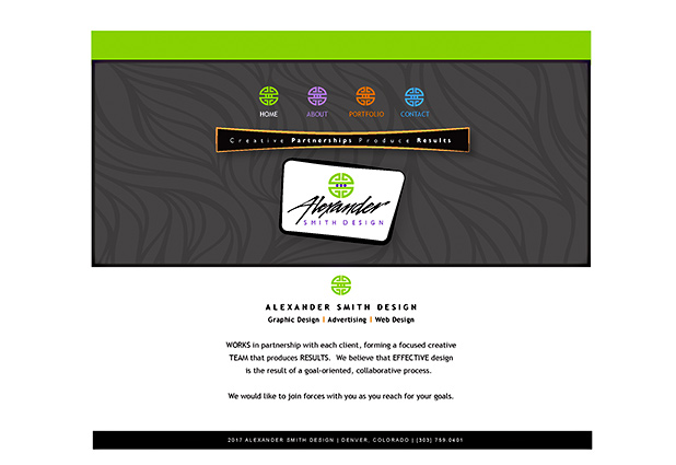 Original Alexander Smith Design Website