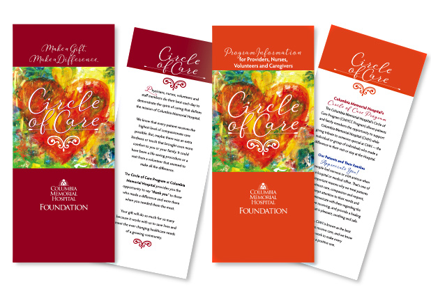 Columbia Memorial Hospital Foundation Circle of Care Brochures