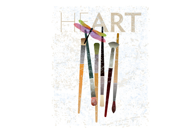 Heart of Painting Illustration